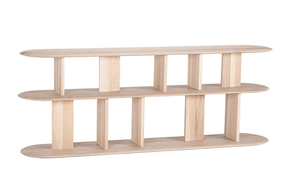 Étagère basse D952C, 176 × 35 × 66 cm, vue fabricant 1. Autres meubles et décoration vendus séparément.