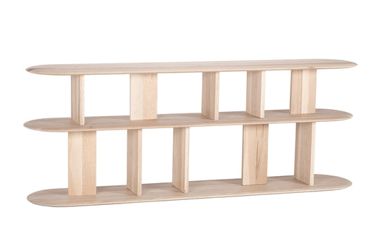 Étagère basse D952C, 176 × 35 × 66 cm, vue fabricant 1. Autres meubles et décoration vendus séparément.