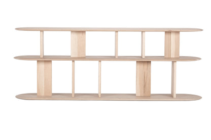 Étagère basse D952C, 176 × 35 × 66 cm, vue fabricant 2. Autres meubles et décoration vendus séparément.