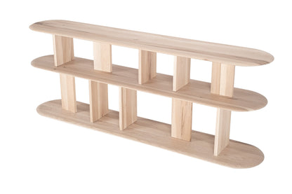 Étagère basse D952C, 176 × 35 × 66 cm, vue fabricant 3. Autres meubles et décoration vendus séparément.