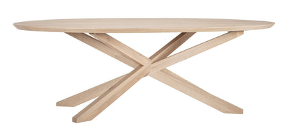 Table Clamecy D953C, 240 × 120 × 78 cm, vue fabricant 1. Autres meubles et décoration vendus séparément.
