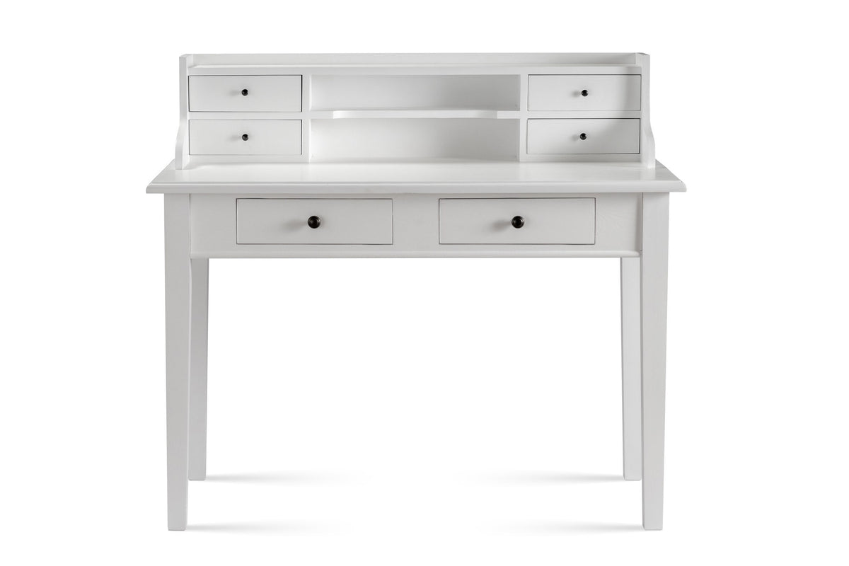 Secrétaire Blaise, 6 tiroirs D467, 115 × 60 × 102 cm, vue officielle 1. Autres meubles et décoration vendus séparément.