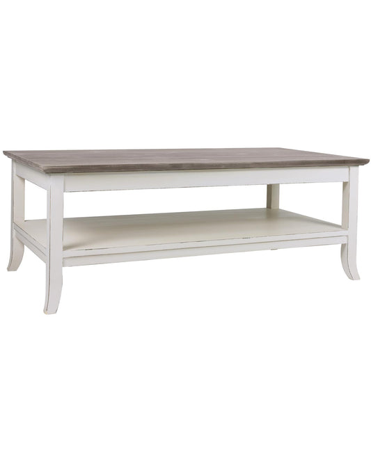 Table basse D639, 120 × 65 × 45 cm, vue officielle 1. Autres meubles et décoration vendus séparément.