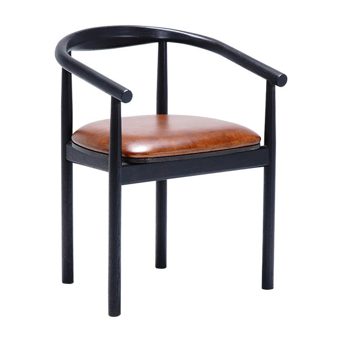 Chaise Serenity en chêne DT78, vue officielle 1. Siège vendu à l’unité.