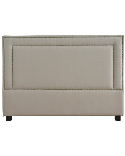 Tête de lit rembourrée DT641, format 150 × 9 × 126 cm, vue officielle 1. Tête de lit seule.