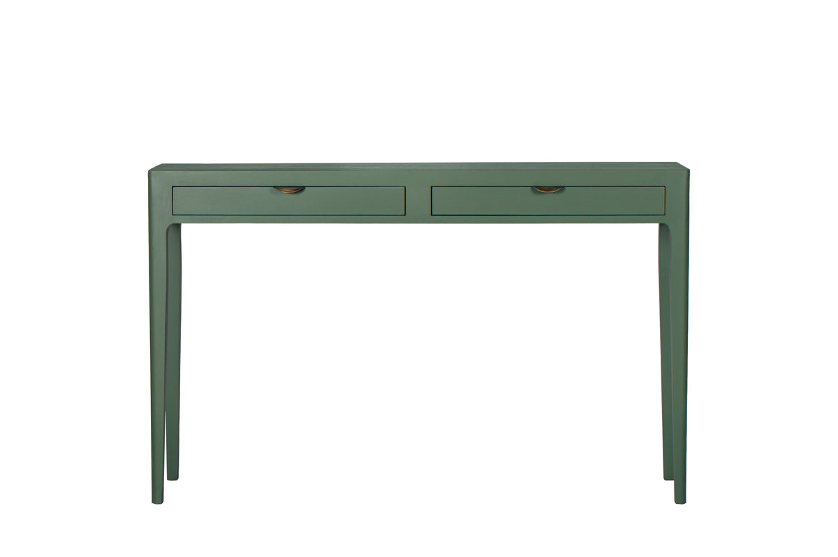 Console Ernest D883, 2 tiroirs, 130 cm en pin, vue complémentaire 2.