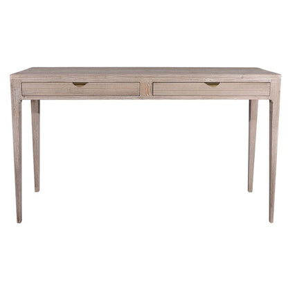 Console Ernest D883, 2 tiroirs, 130 cm en pin, vue principale.
