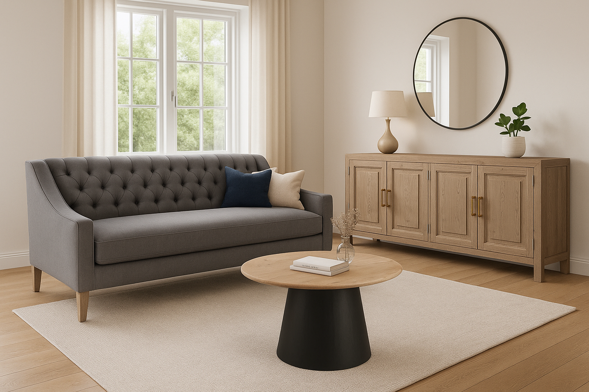 Table basse Aurore D931, diamètre 80 cm, vue complémentaire 6.