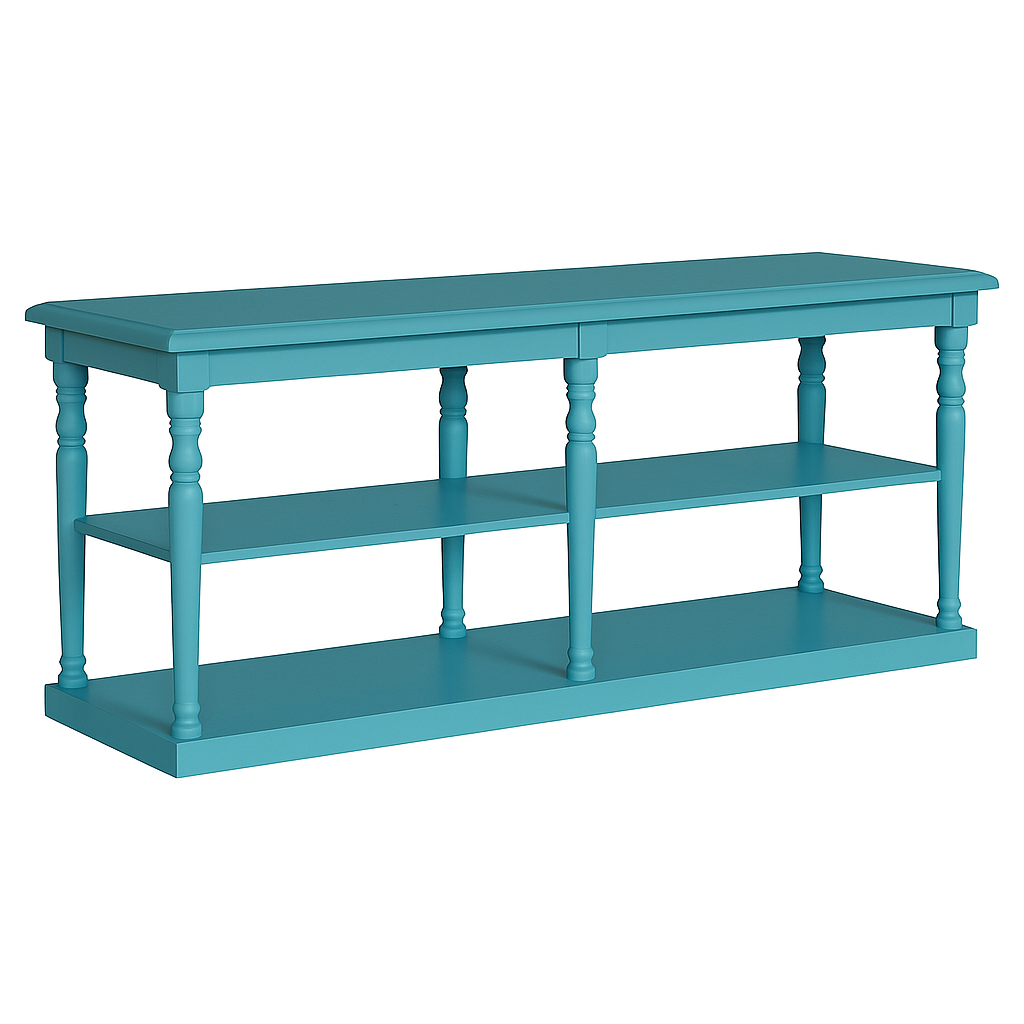Grande table de drapier D273, 180 × 60 × 90 cm, vue officielle 3. Autres meubles et décoration vendus séparément.