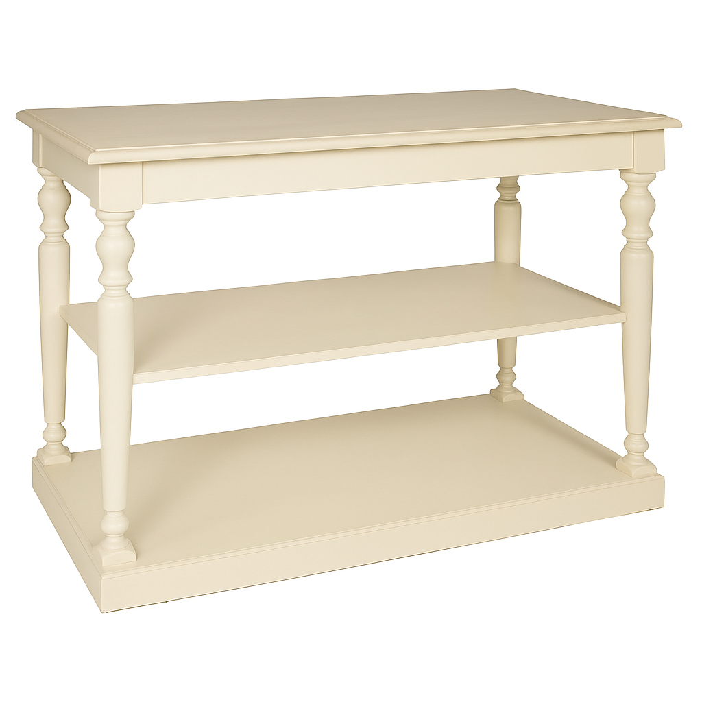 Petite table de drapier D274, 110 × 60 × 90 cm, vue officielle 2. Autres meubles et décoration vendus séparément.