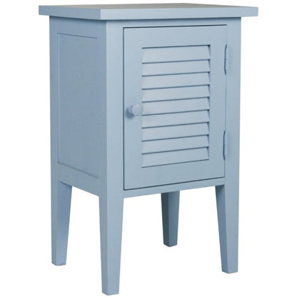 Chevet Lucien Persienne D627, 45 × 35 × 70 cm, vue officielle 1. Autres meubles et décoration vendus séparément.