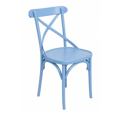 Chaise en hêtre D638, 40 × 53 × 85 cm, vue officielle 2. Autres meubles et décoration vendus séparément.