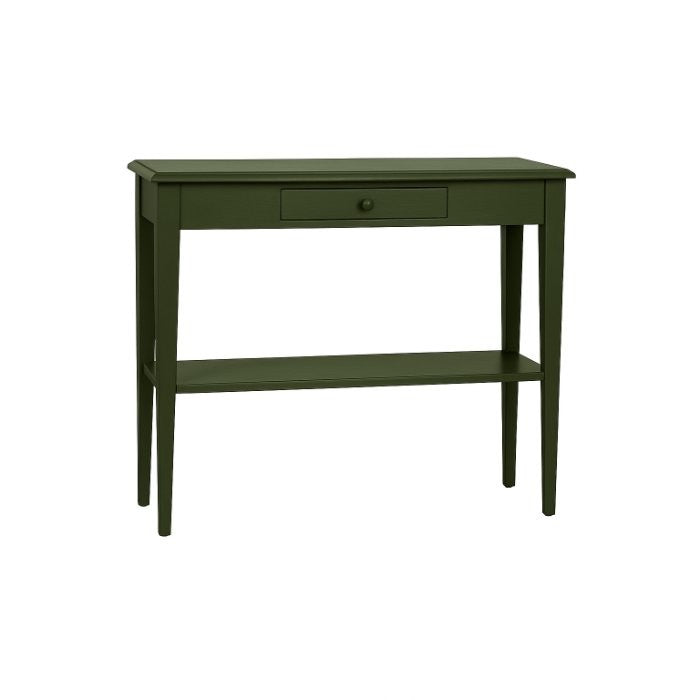 Console Noémie D651, 100 × 30 × 85 cm, vue officielle 2. Autres meubles et décoration vendus séparément.