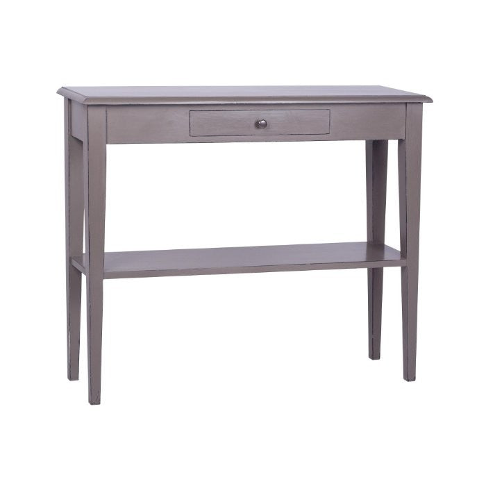 Console Noémie D651, 100 × 30 × 85 cm, vue officielle 1. Autres meubles et décoration vendus séparément.