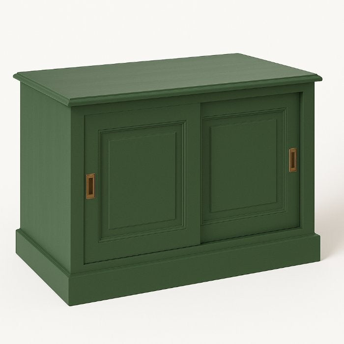 Buffet bas Marius D752INF, 93 × 50 × 77 cm, vue officielle 2. Autres meubles et décoration vendus séparément.