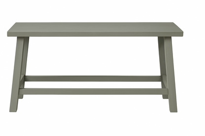 Banc Monastère D810, format 100 × 30 × 44 cm, vue officielle 6. Autres meubles et décoration vendus séparément.