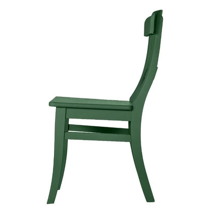 Chaise en hêtre D468, 47 × 50 × 88 cm, vue officielle 3. Autres meubles et décoration vendus séparément.