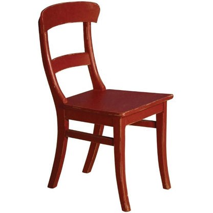 Chaise en hêtre D468, 47 × 50 × 88 cm, vue officielle 4. Autres meubles et décoration vendus séparément.