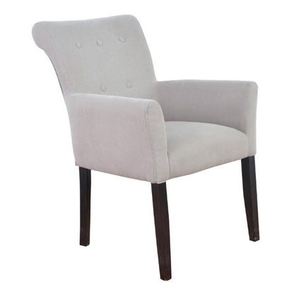 Fauteuil Cambridge à boutons DT02, vue officielle 2. Siège vendu à l’unité.