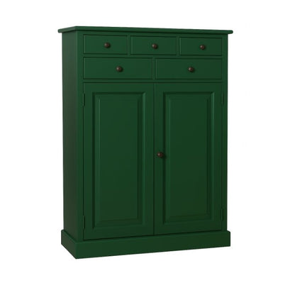 Meuble de rangement, 2 portes et 5 tiroirs Rosiris D605, vue officielle du fabricant 2. Autres articles et accessoires vendus séparément.
