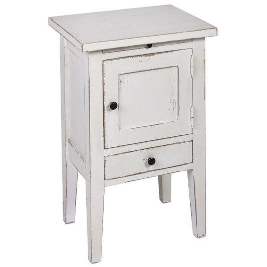 Chevet Octave D572, 45 × 35 × 70 cm, vue officielle 1. Autres meubles et décoration vendus séparément.