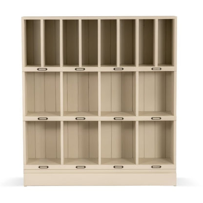 Petite bibliothèque double Rosiris D491, vue officielle du fabricant 1. Autres articles et accessoires vendus séparément.