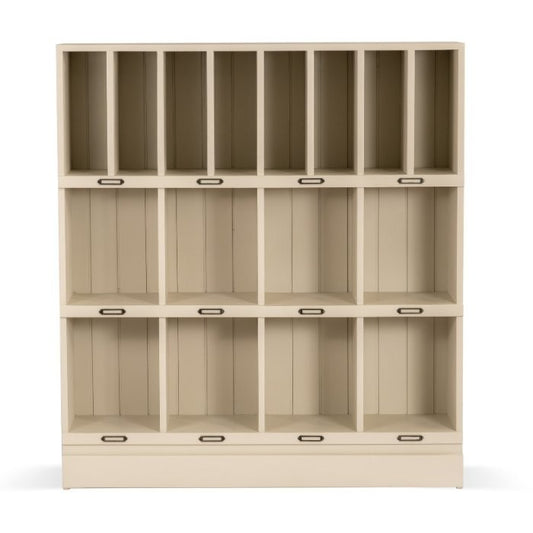 Petite bibliothèque double Rosiris D491, vue officielle du fabricant 1. Autres articles et accessoires vendus séparément.