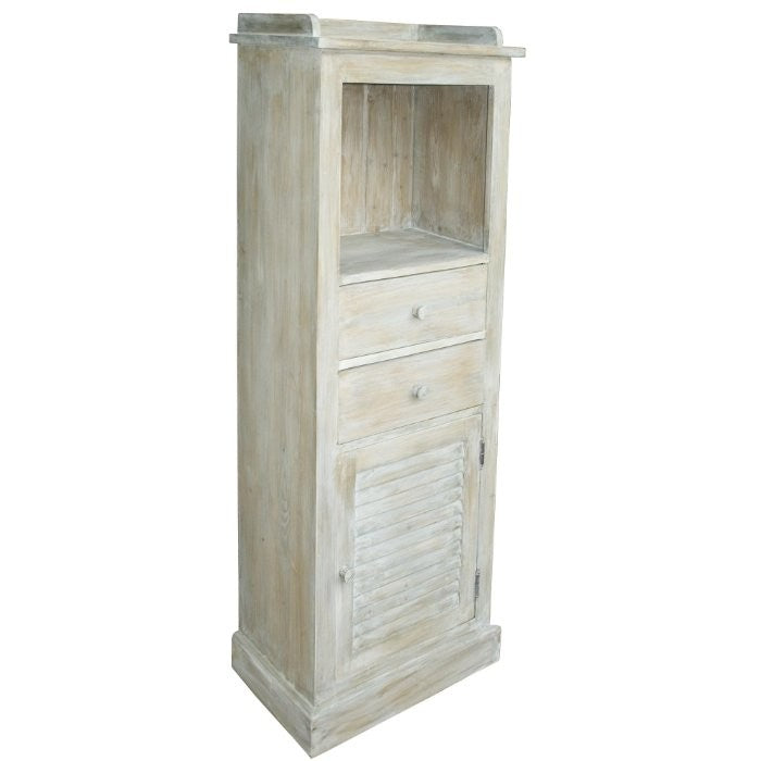 Petit meuble à niches D521, 54 × 35 × 140 cm, vue officielle 1. Autres meubles et décoration vendus séparément.