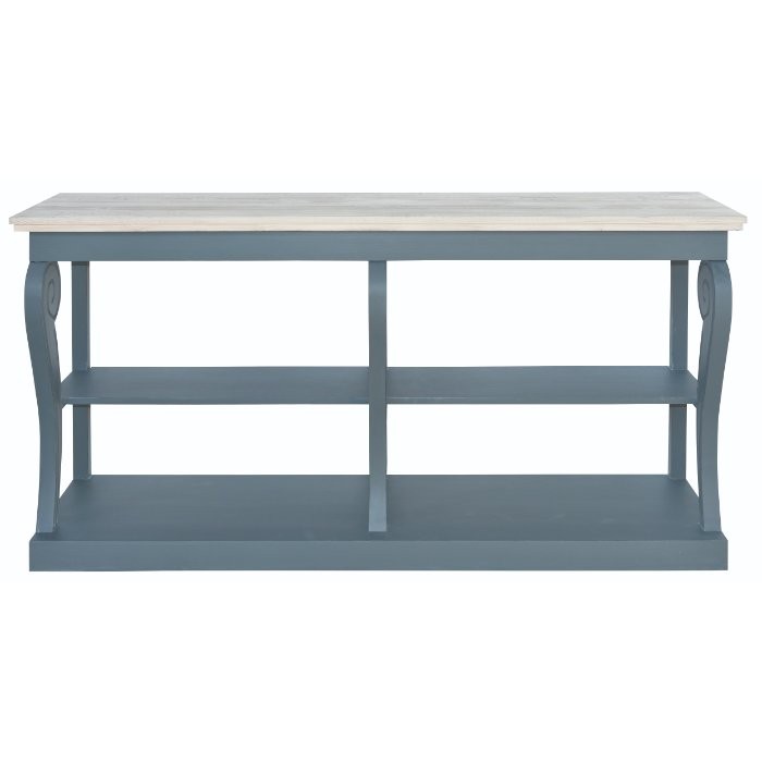 Grande console Élisa D819, 187 × 49 × 90 cm, vue officielle 1. Autres meubles et décoration vendus séparément.