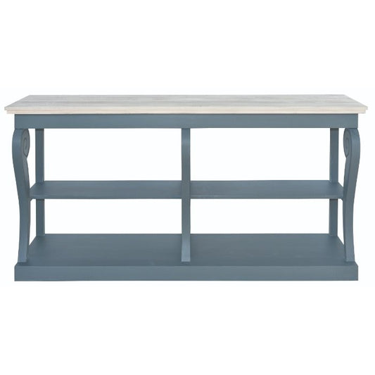 Grande console Élisa D819, 187 × 49 × 90 cm, vue officielle 1. Autres meubles et décoration vendus séparément.