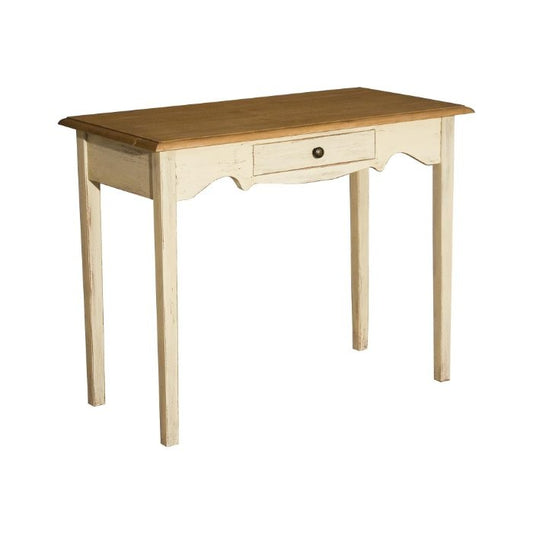 Table d’appoint D260, 95 × 47 × 75 cm, vue officielle 1. Autres meubles et décoration vendus séparément.