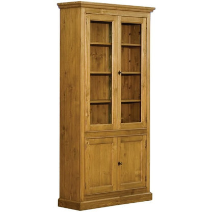 Bibliothèque Madeleine indépendante, 4 portes Rosiris D211, vue officielle du fabricant 1. Autres articles et accessoires vendus séparément.