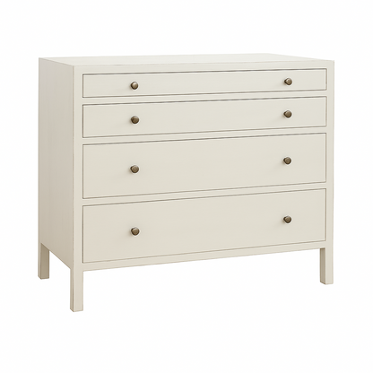 Commode Barbara D669, 100 × 45 × 90 cm, vue officielle 1. Autres meubles et décoration vendus séparément.