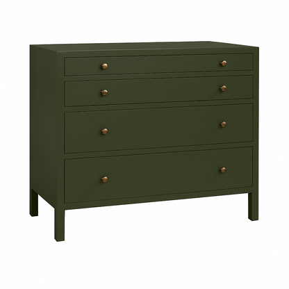 Commode Barbara D669, 100 × 45 × 90 cm, vue officielle 3. Autres meubles et décoration vendus séparément.