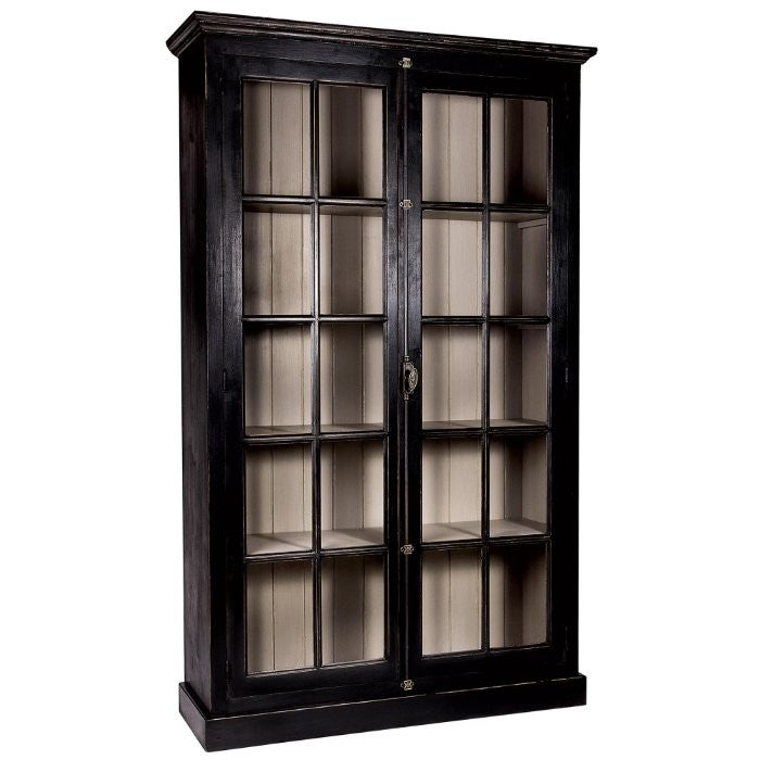 Vitrine crémone, 2 portes Rosiris D554, vue officielle du fabricant 1. Autres articles et accessoires vendus séparément.