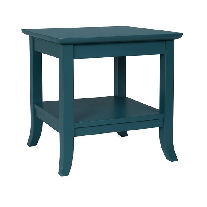 Bout de canapé D556, 48 × 48 × 50 cm, vue officielle 2. Autres meubles et décoration vendus séparément.
