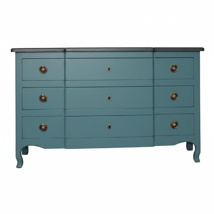 Grande commode Élisa D745, 130 × 40 × 80 cm, vue officielle 4. Autres meubles et décoration vendus séparément.