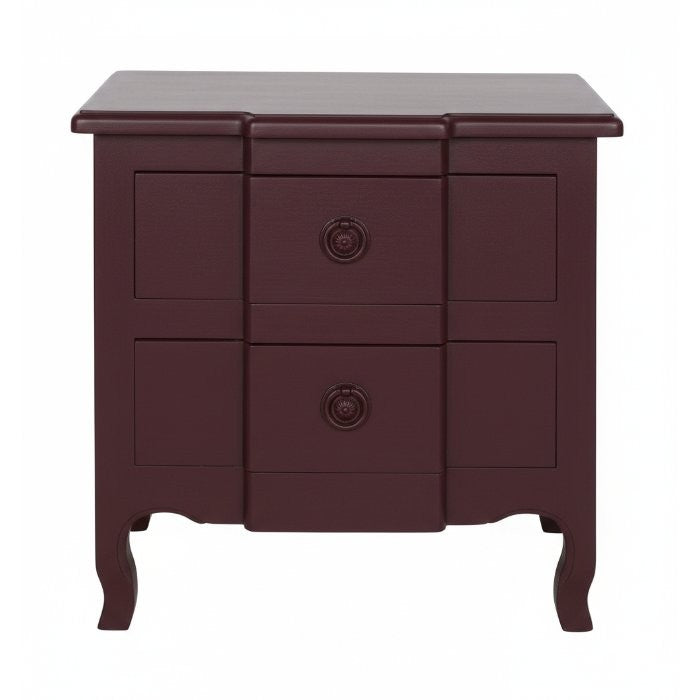 Chevet Élisa D783, 60 × 40 × 61 cm, vue officielle 4. Autres meubles et décoration vendus séparément.