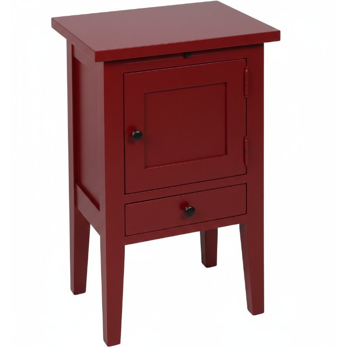Chevet Octave D572, 45 × 35 × 70 cm, vue officielle 5. Autres meubles et décoration vendus séparément.