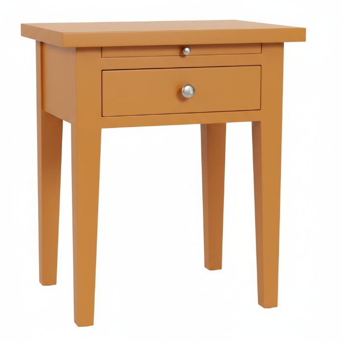 Chevet Émile D609, 45 × 35 × 52 cm, vue officielle 6. Autres meubles et décoration vendus séparément.
