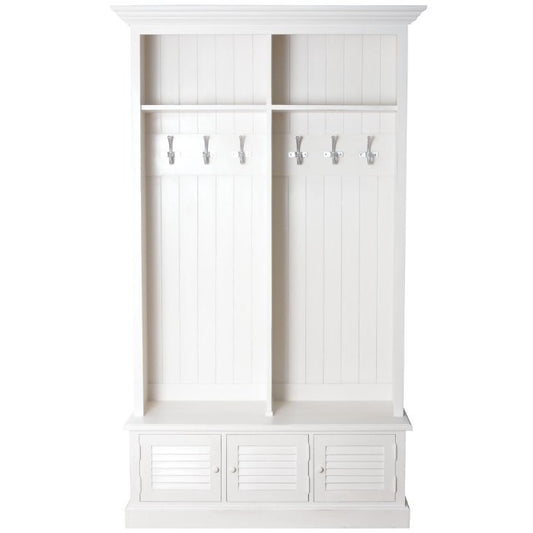 Vestiaire Hugo D668, 130 × 42 × 220 cm, vue officielle 1. Autres meubles et décoration vendus séparément.