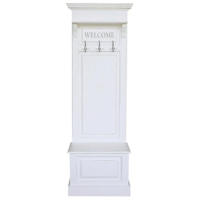 Vestiaire étroit D509, 76 × 40 × 210 cm, vue officielle 1. Autres meubles et décoration vendus séparément.