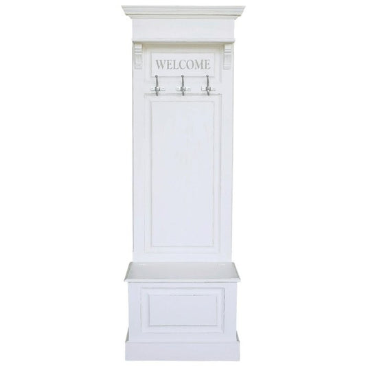 Vestiaire étroit D509, 76 × 40 × 210 cm, vue officielle 1. Autres meubles et décoration vendus séparément.