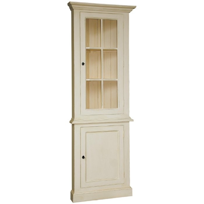 Vitrine d’angle étroite, 2 portes Rosiris D531, vue officielle du fabricant 1. Autres articles et accessoires vendus séparément.