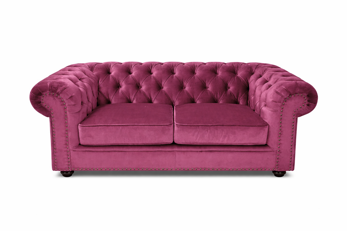 Canapé Chesterfield DT24/180, vue officielle 11. Autres meubles éventuellement présentés vendus séparément.
