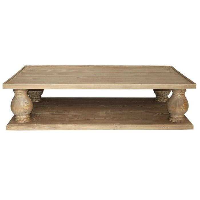 Table basse Rome D737, 160 × 90 × 40 cm, vue officielle 1. Autres meubles et décoration vendus séparément.