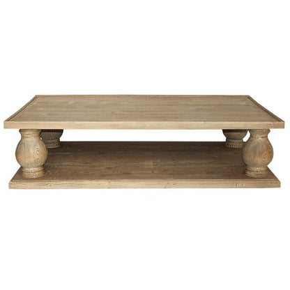 Table basse Rome D737, 160 × 90 × 40 cm, vue officielle 1. Autres meubles et décoration vendus séparément.