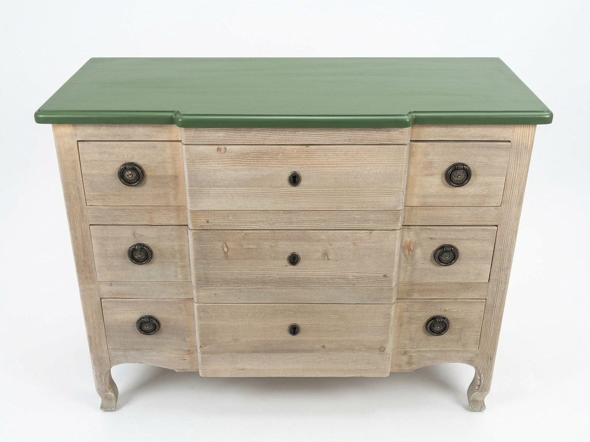 Commode Élisa D720, 100 × 40 × 80 cm, vue officielle 3. Autres meubles et décoration vendus séparément.