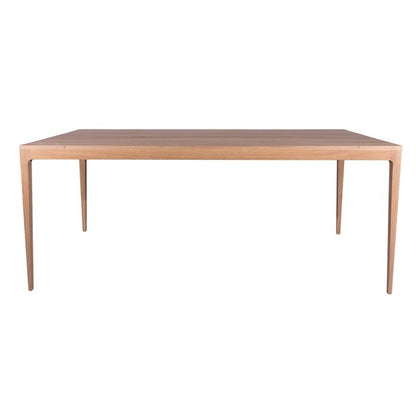 Table Ernest D892C en chêne, 160 × 90 × 76 cm, vue officielle 1. Autres meubles et décoration vendus séparément.