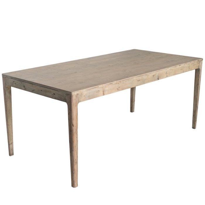 Table Ernest D892, format 180 × 90 × 76 cm, vue officielle 1. Autres meubles et décoration vendus séparément.